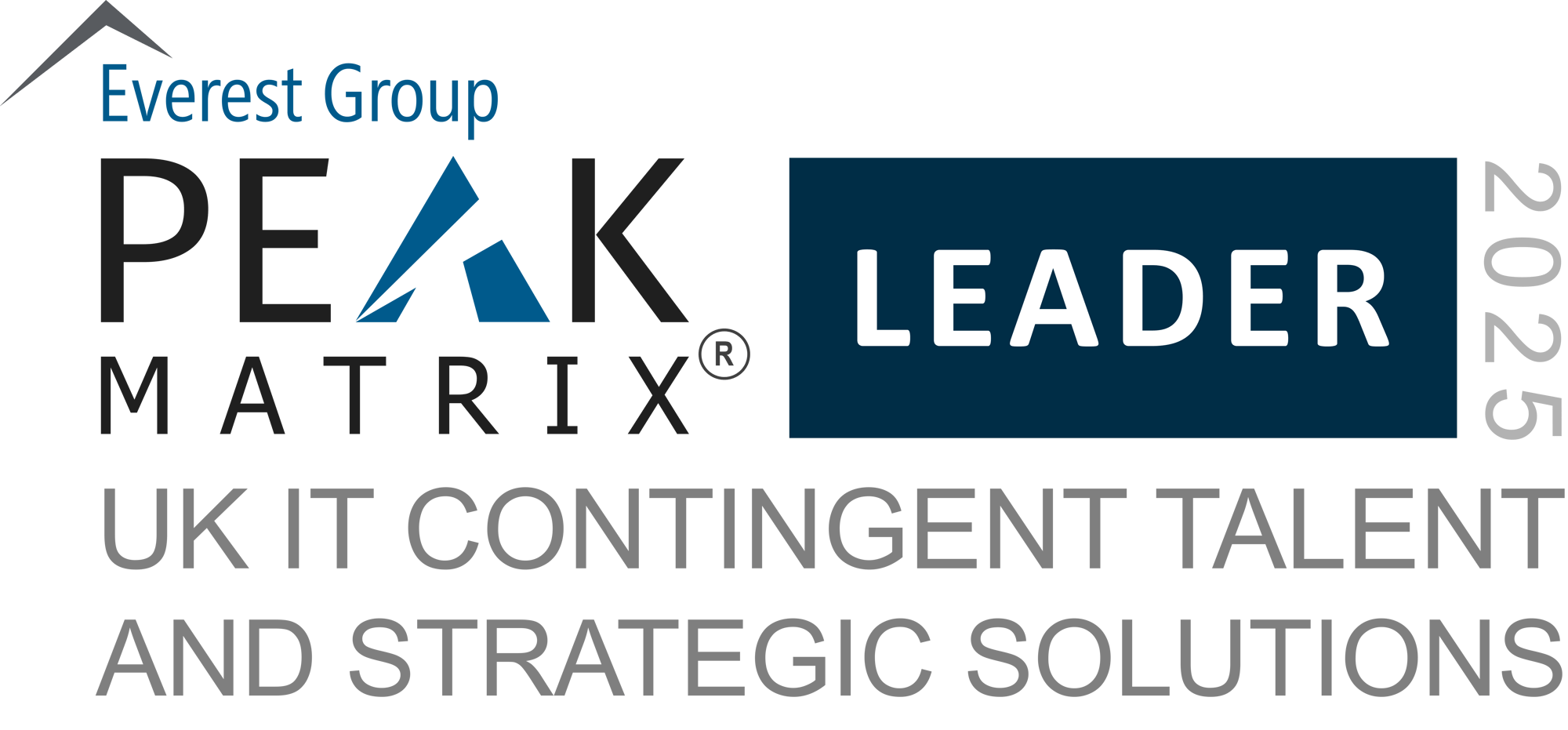 UK IT Contingent Talent and Strategic Solutions 2025 - PEAK Matrix Award Logo - Leader UK IT Contingent Talent and Strategic Solutions 2025 - PEAK Matrix Award Logo - Leader
